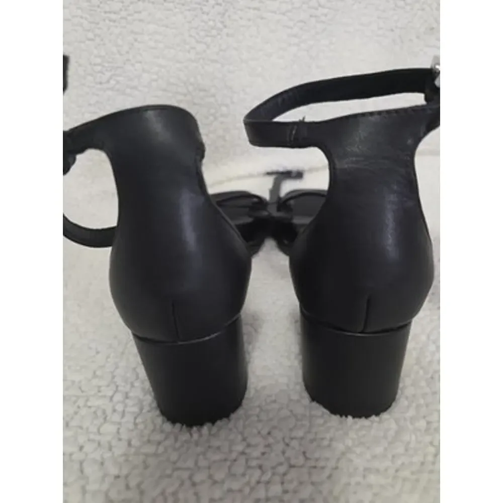 No Boundaries Women's Heeled Dress Sandals Memory Foam Black Size 7 NWT